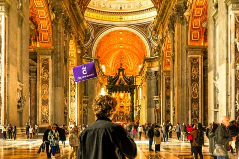 Guided group inside the Vatican Museums with optional St. Peter's Basilica upgrade